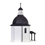 Silent Night Memorial Chapel with LED Lighting and Artificial Snow, Functional Kit