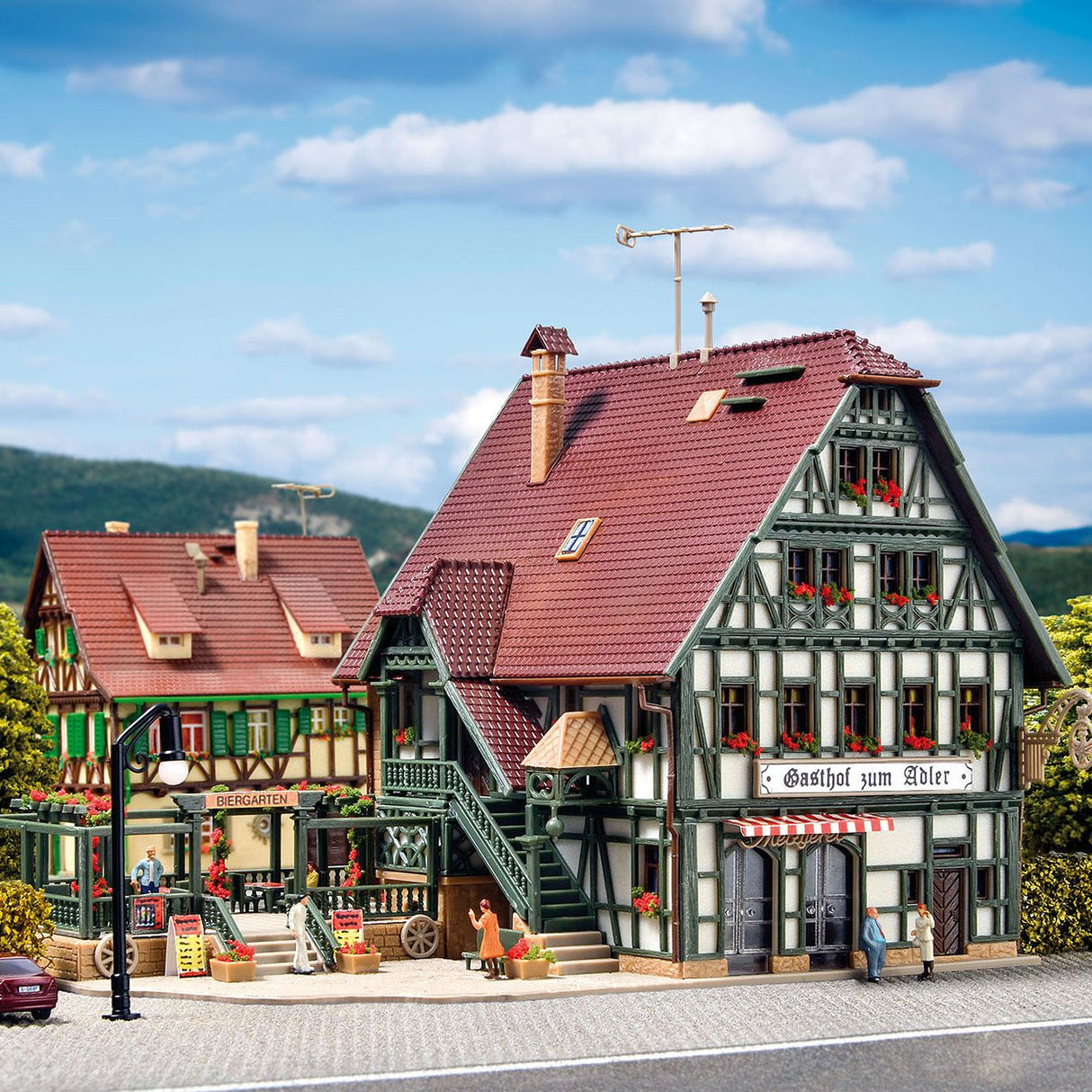 Inn with Butcher's Shop and Interior