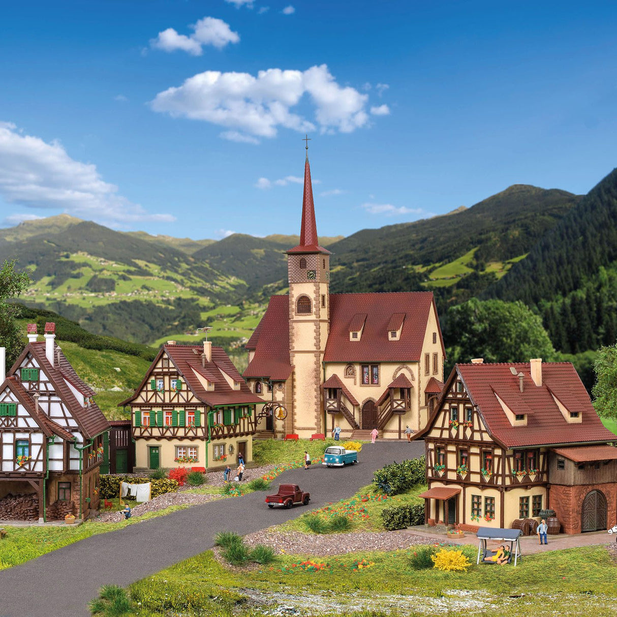 Half-timbered Village