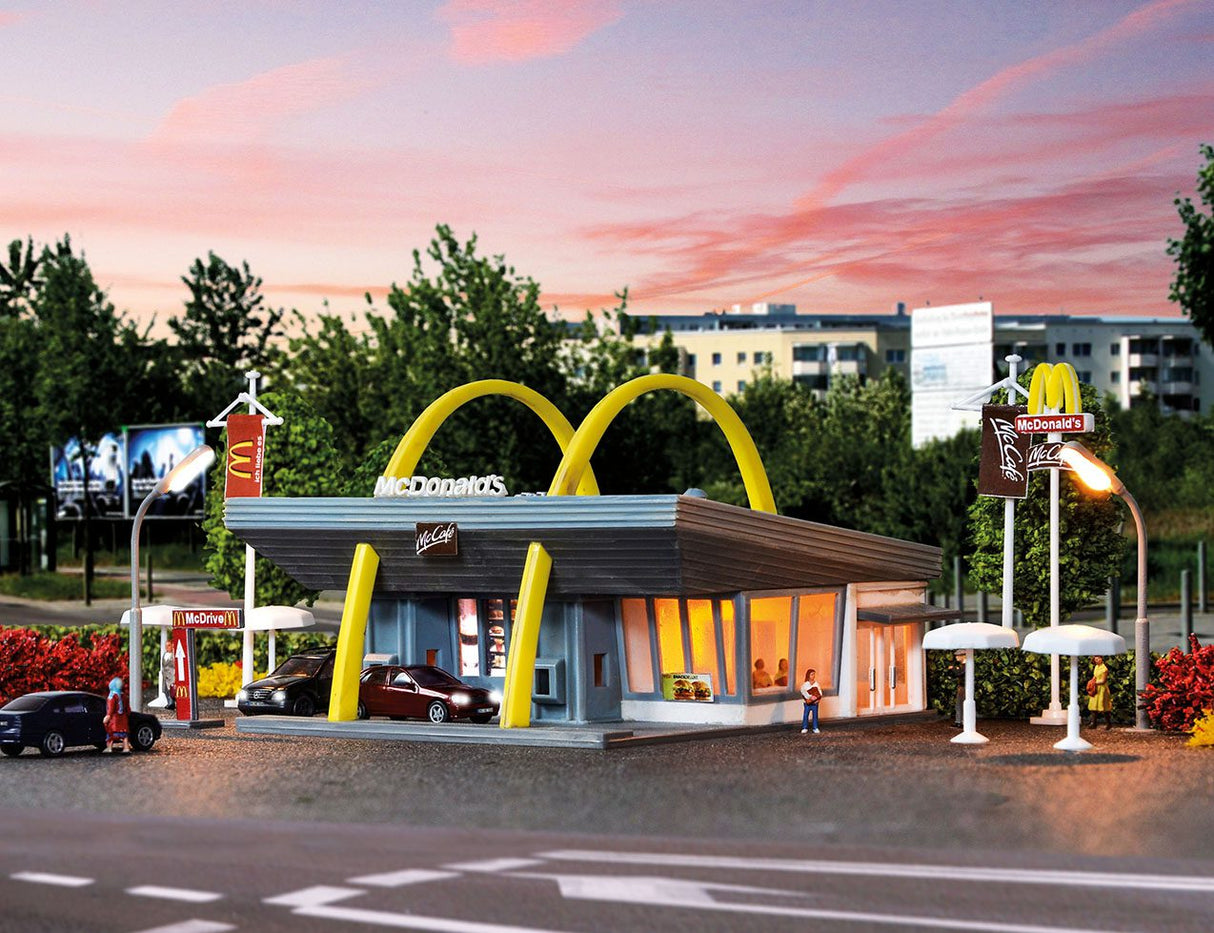 McDonald's Fast Food Restaurant with McDrive
