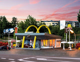 McDonald's Fast Food Restaurant with McDrive
