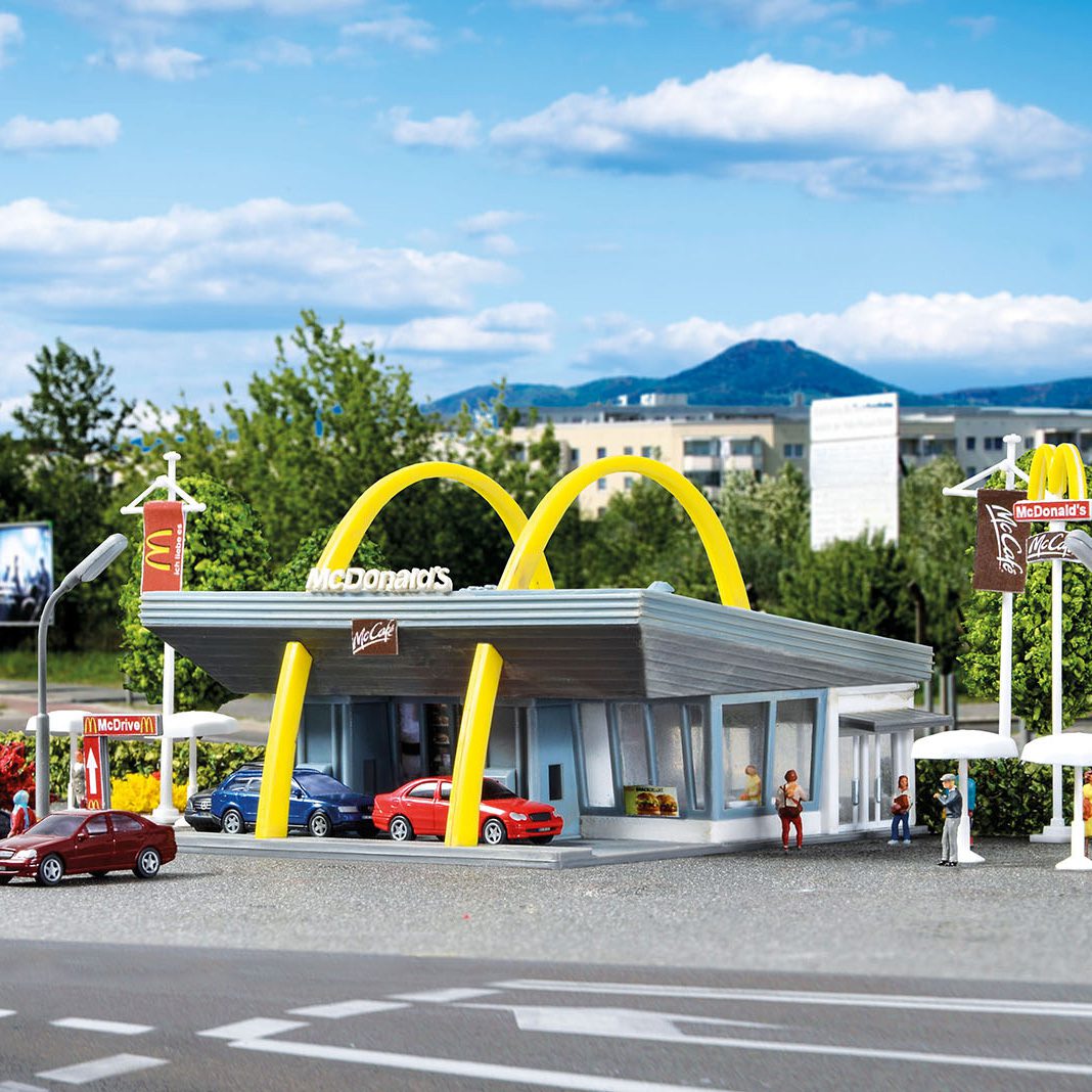 McDonald's Fast Food Restaurant with McDrive