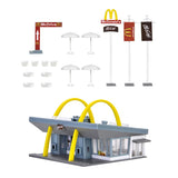 McDonald's Fast Food Restaurant with McDrive