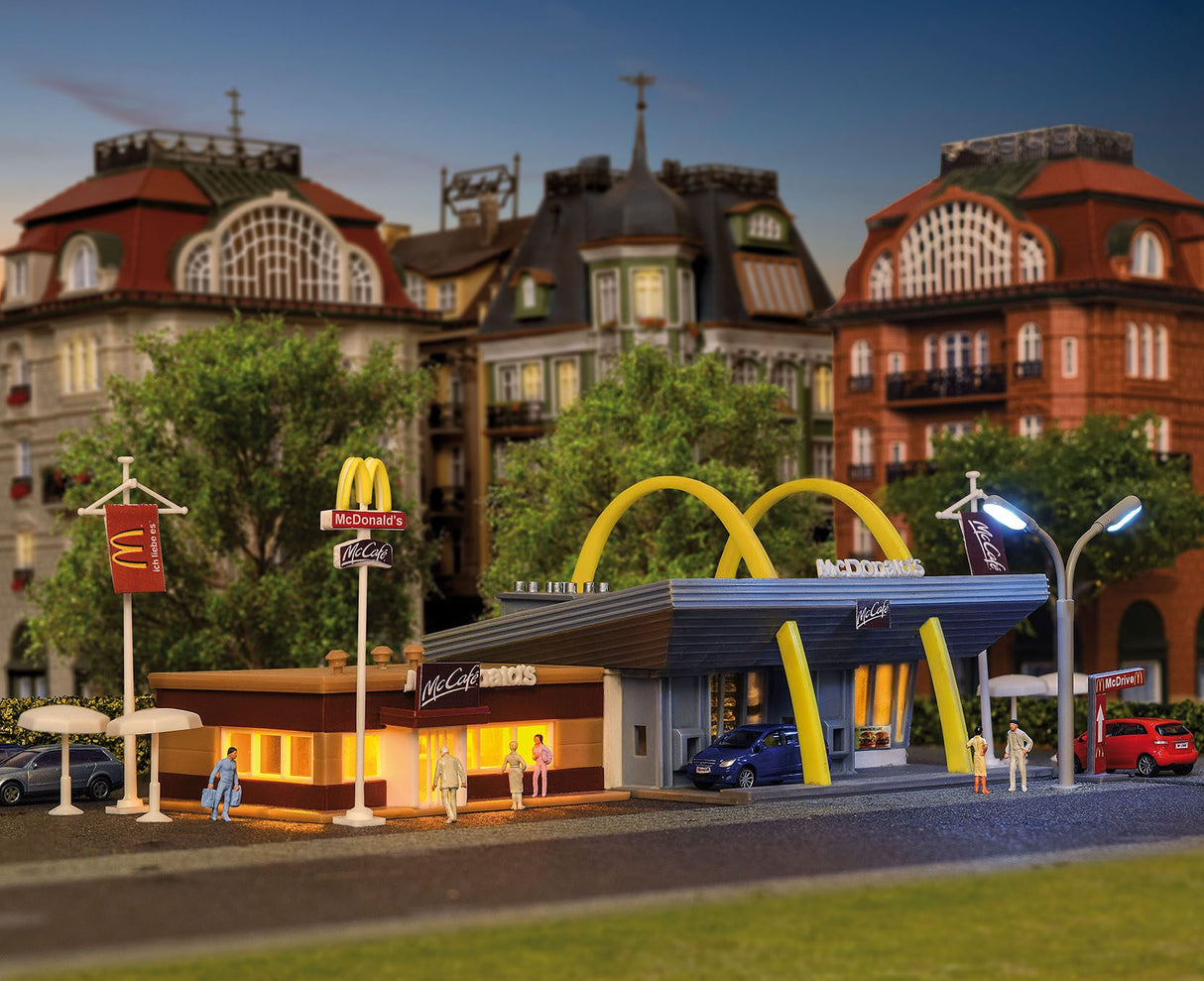 McDonald's Fast Food Restaurant with McCafé