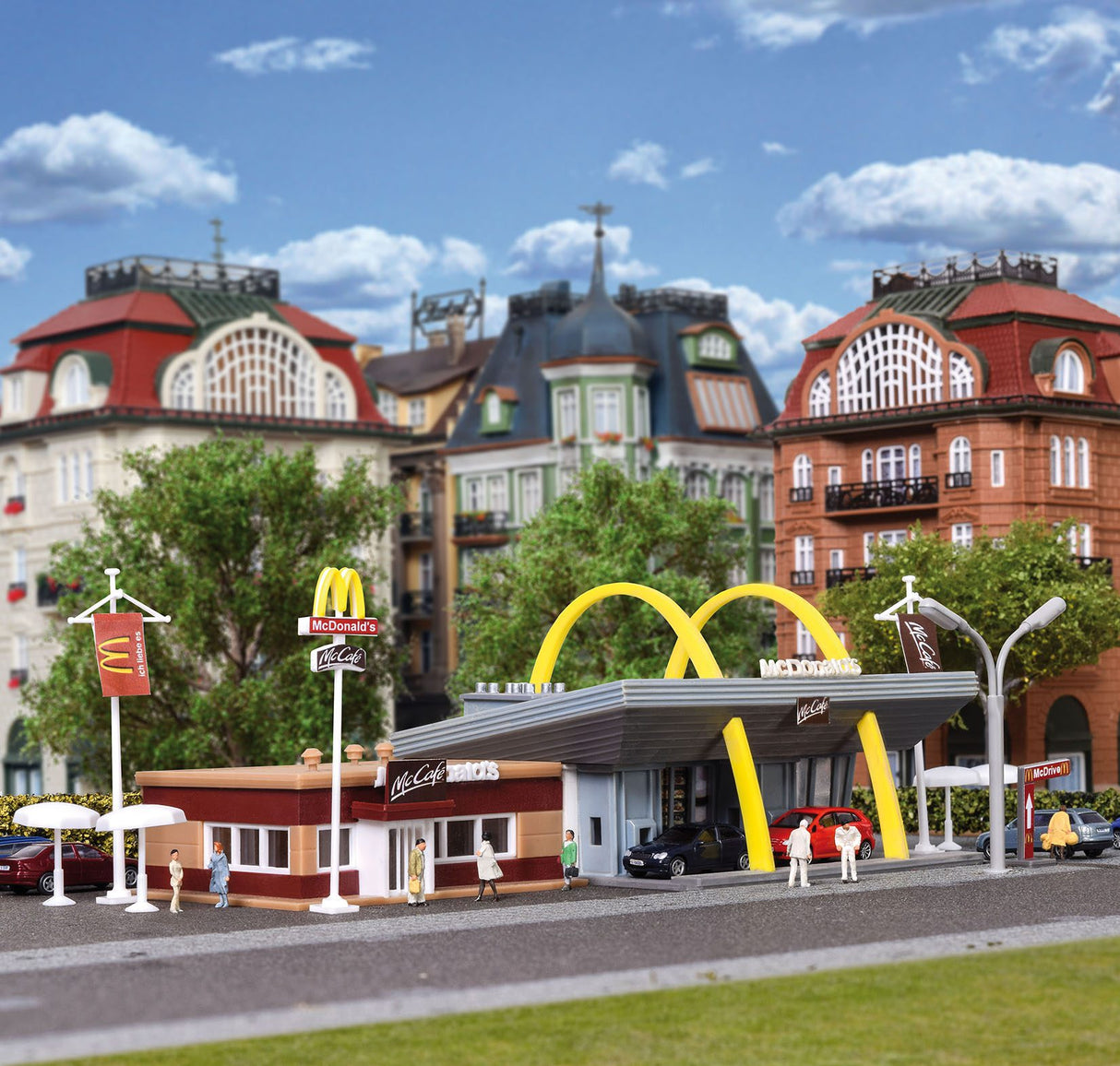 McDonald's Fast Food Restaurant with McCafé