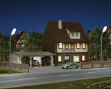 Police Station with Garage, Three Track