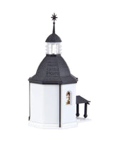 Silent Night Memorial Chapel with LED Lighting and Artificial Snow, Functional Kit