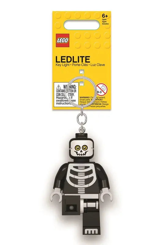 LED Key Light Skeleton Guy Key Chain (LEDLITE)