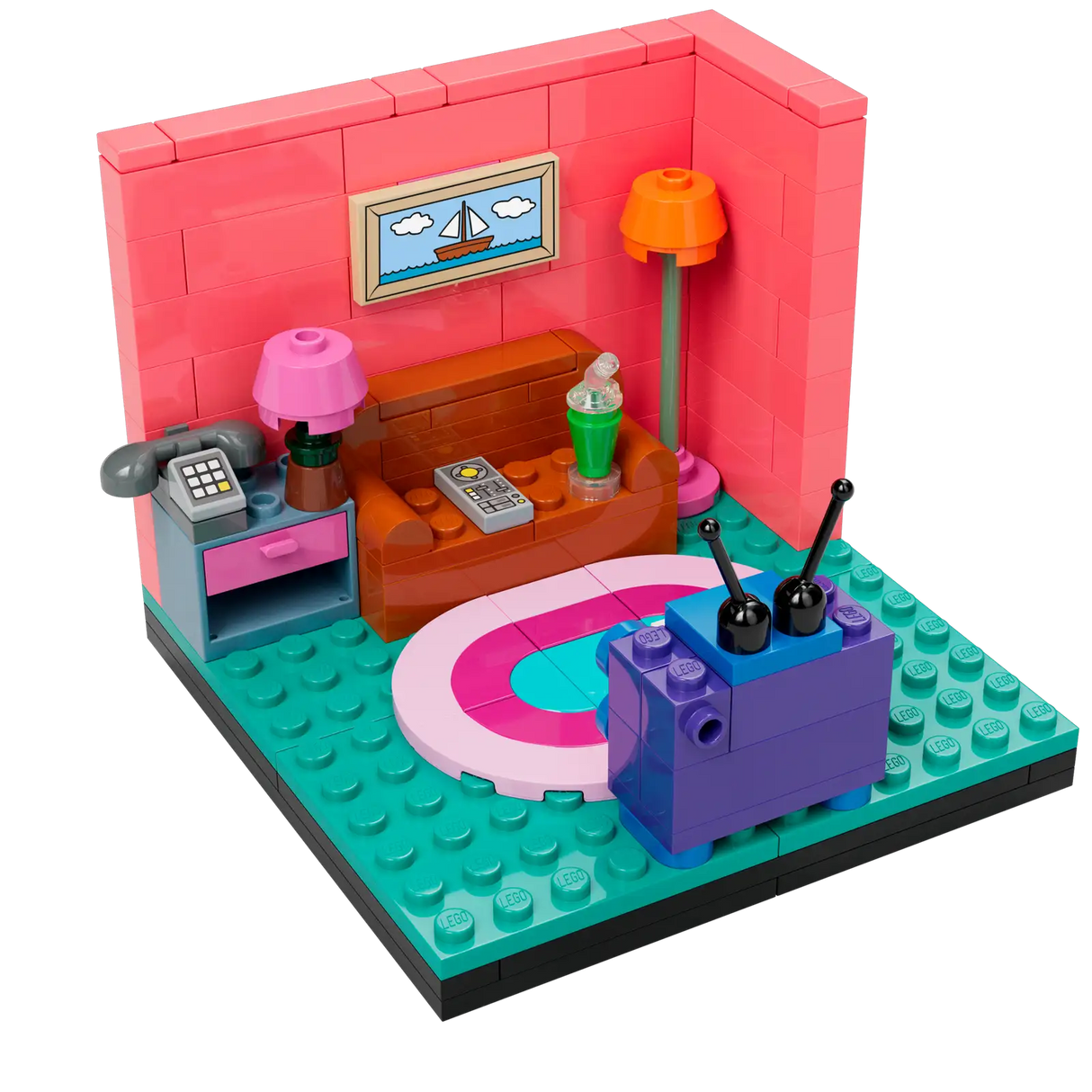 The Simpsons Living Room
