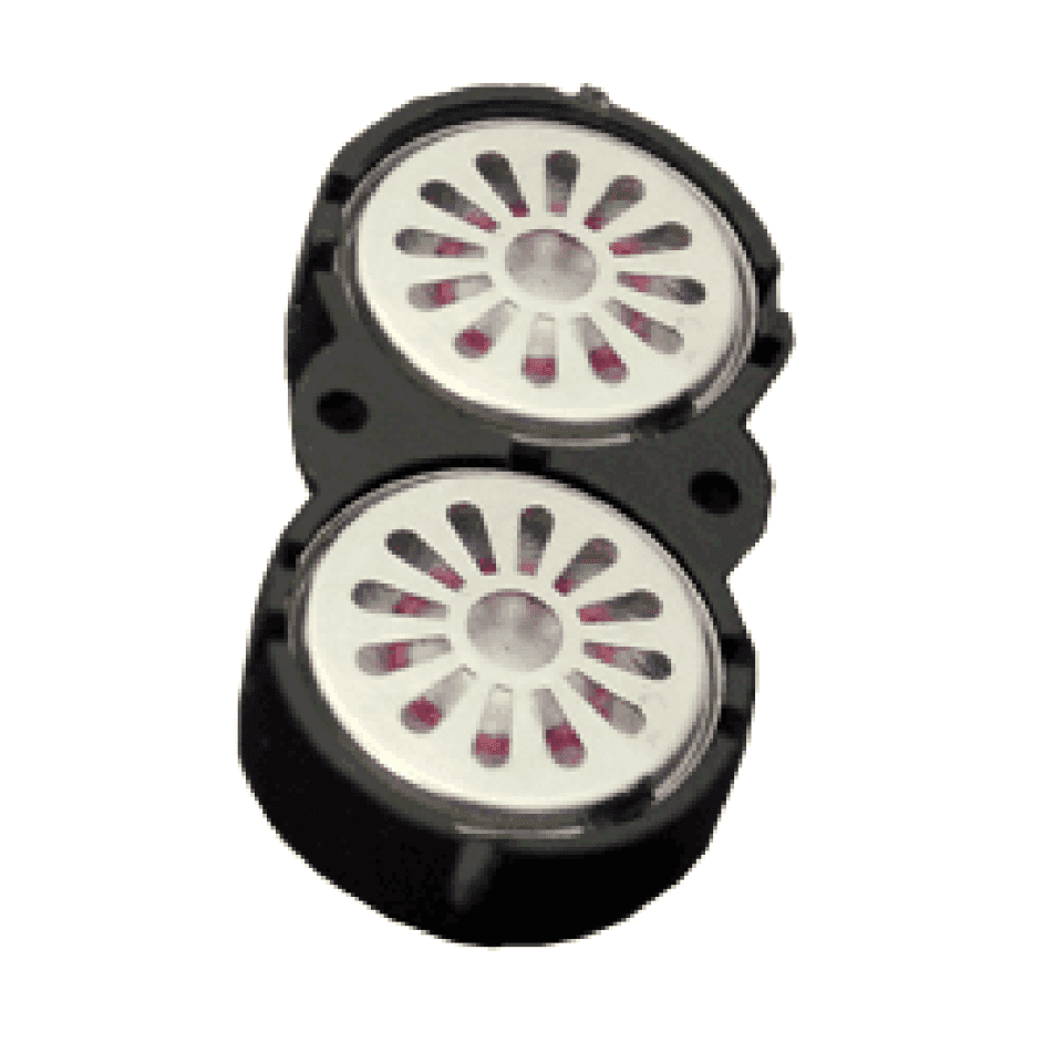Two loudspeakers 16mm, oval, 8 Ohm