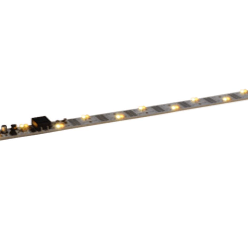 Interior lighting set with tail light, 380mm, divisible, 32 LED, white/yellow