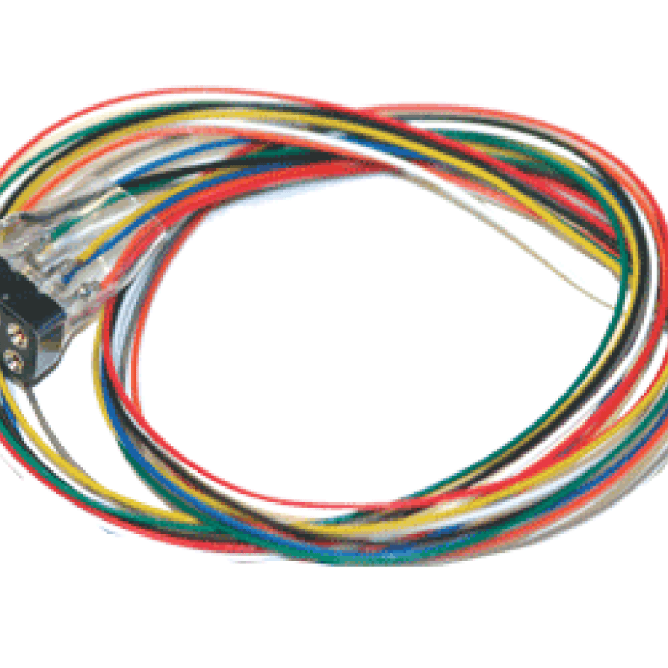 Cable set with 8-pole socket according to NEM 652, DCC cable colours, 30cm length