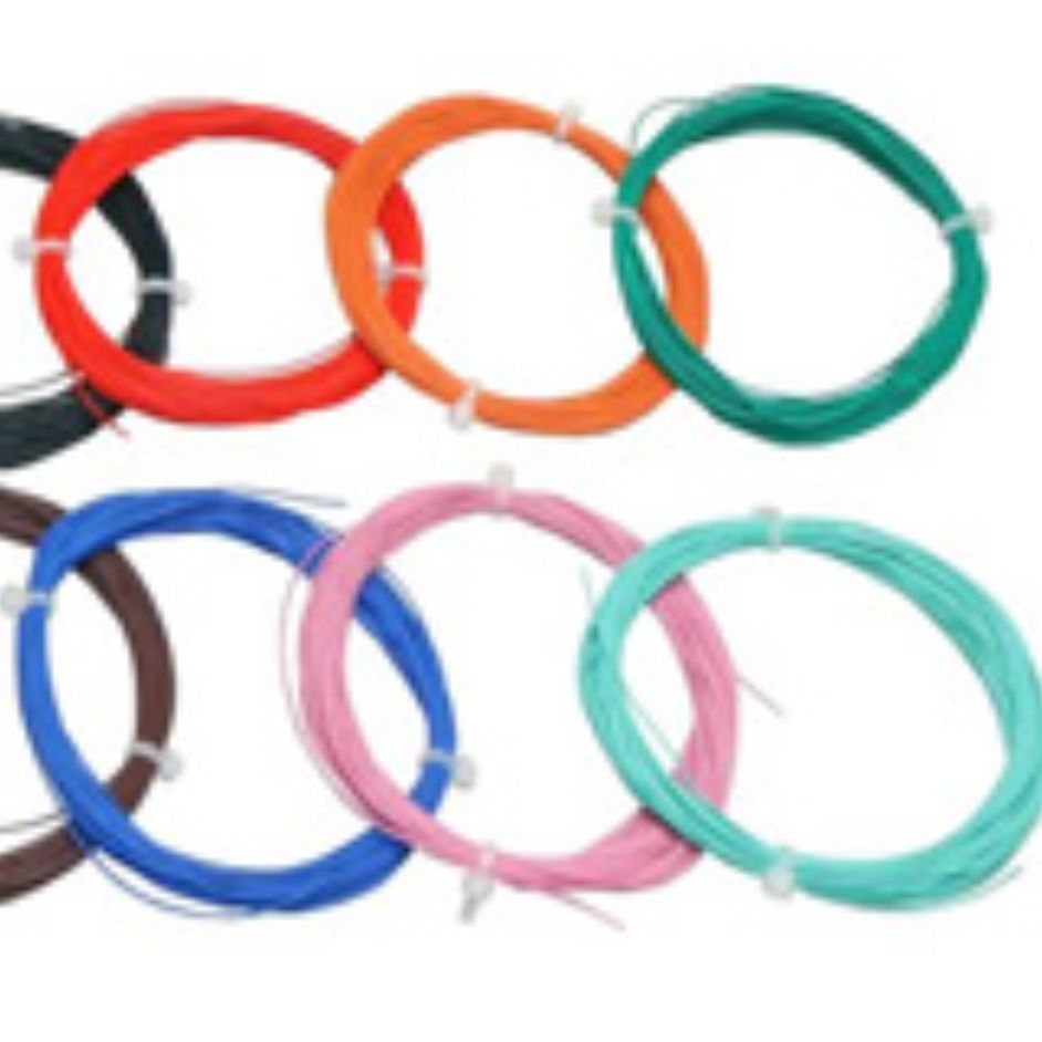 High flexible cable, diameter 0.5mm, colour pink