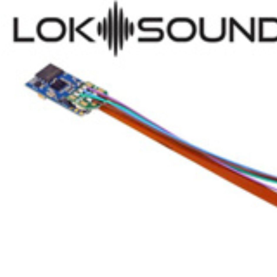 LokSound 5 micro DCC/MM/SX/M4 "empty decoder", 6-pin NEM651