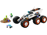 Space Explorer Rover And Alien Life