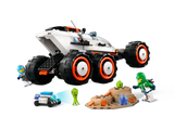 Space Explorer Rover And Alien Life