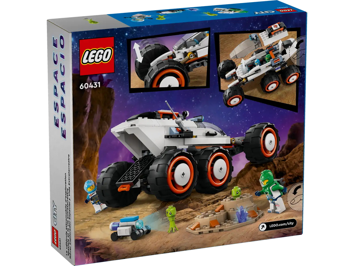 Space Explorer Rover And Alien Life
