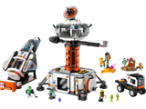 Space Base And Rocket Launchpad