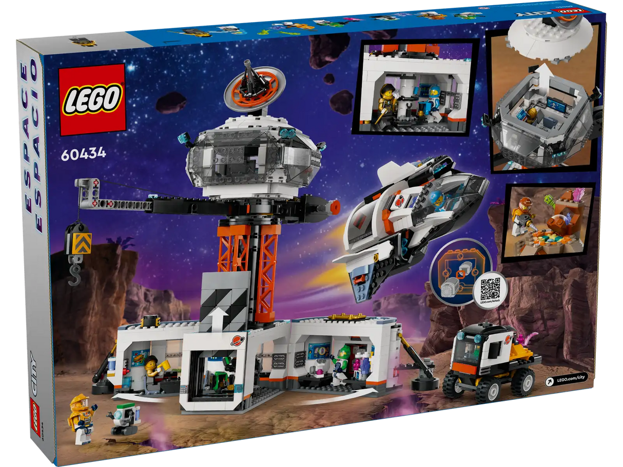 Space Base And Rocket Launchpad