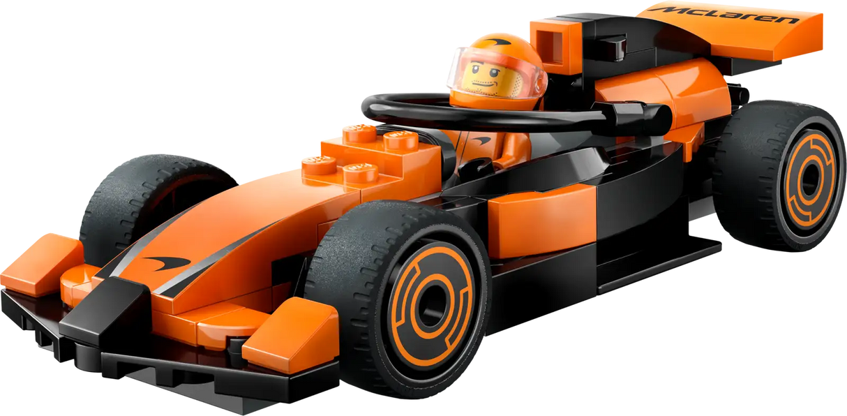 F1® Driver with McLaren Race Car