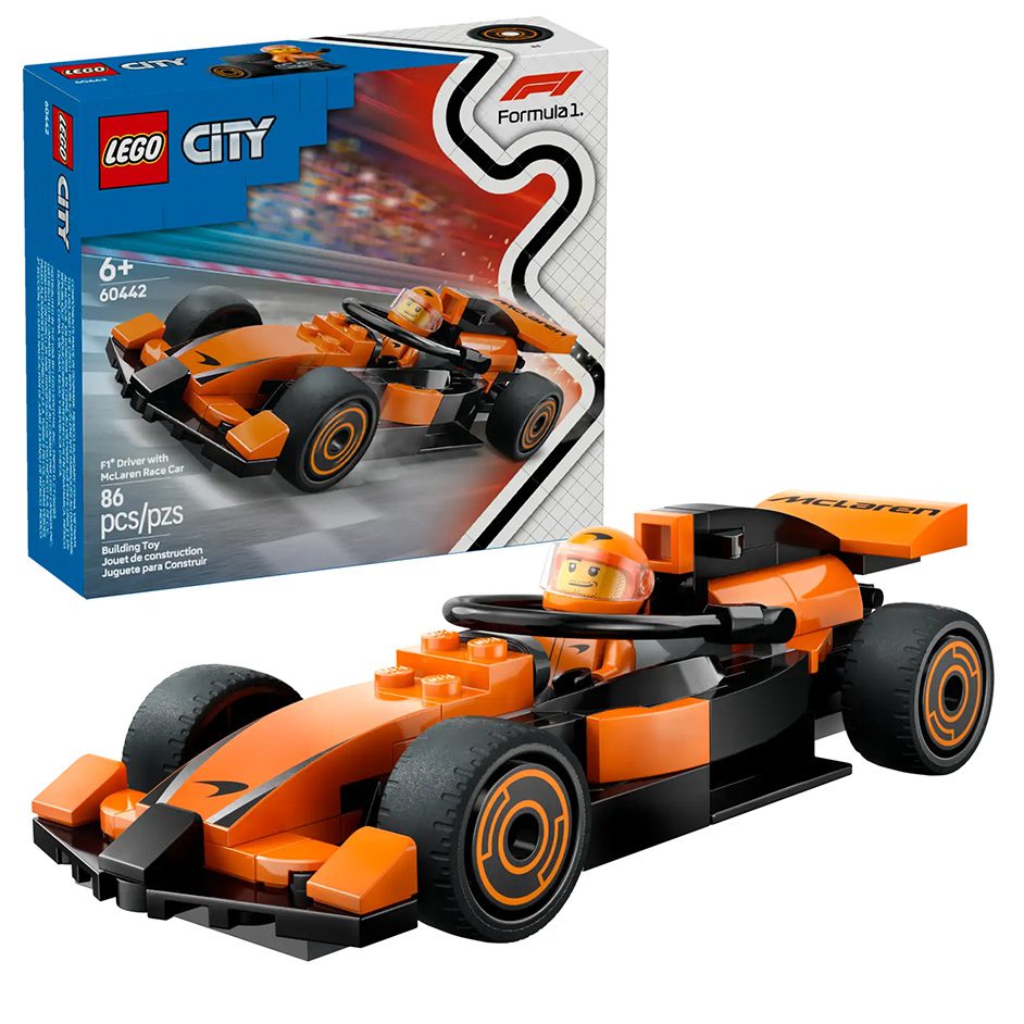 F1® Driver with McLaren Race Car