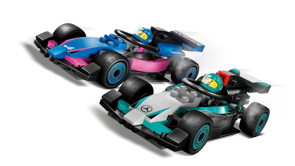 F1® Garage &amp; Mercedes-AMG &amp; Alpine Cars