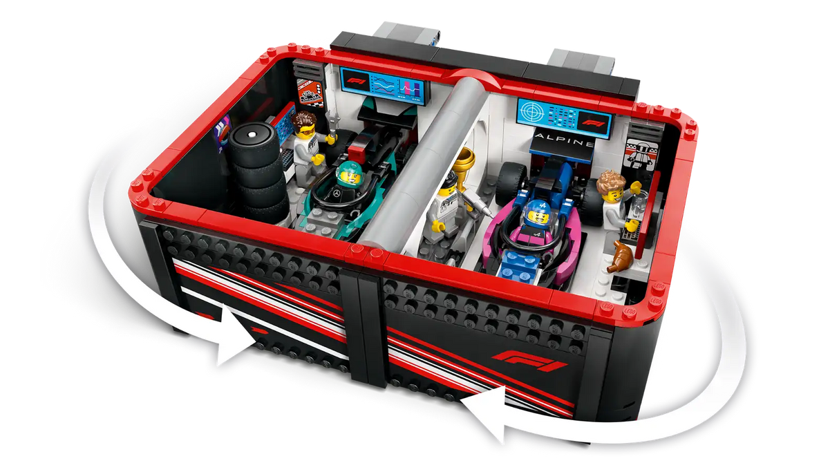 F1® Garage &amp; Mercedes-AMG &amp; Alpine Cars