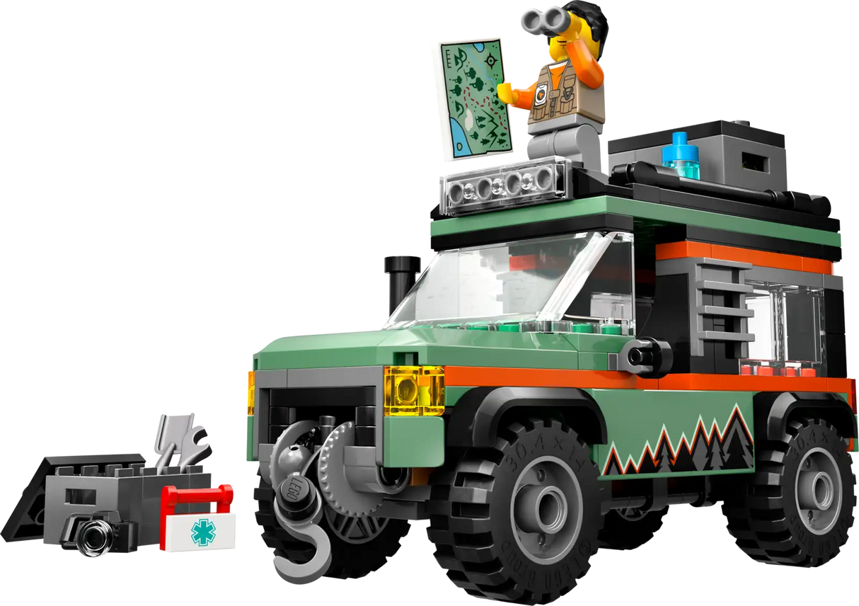 Off-Road 4x4 Mountain Truck