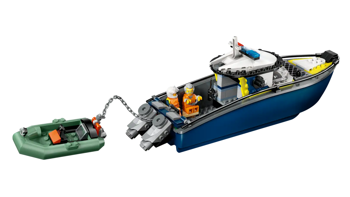 Police Boat Chase