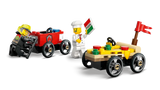 Pizza vs. Fire Truck Race Car Pack