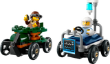 Airplane vs. Hospital Bed Race Car Pack