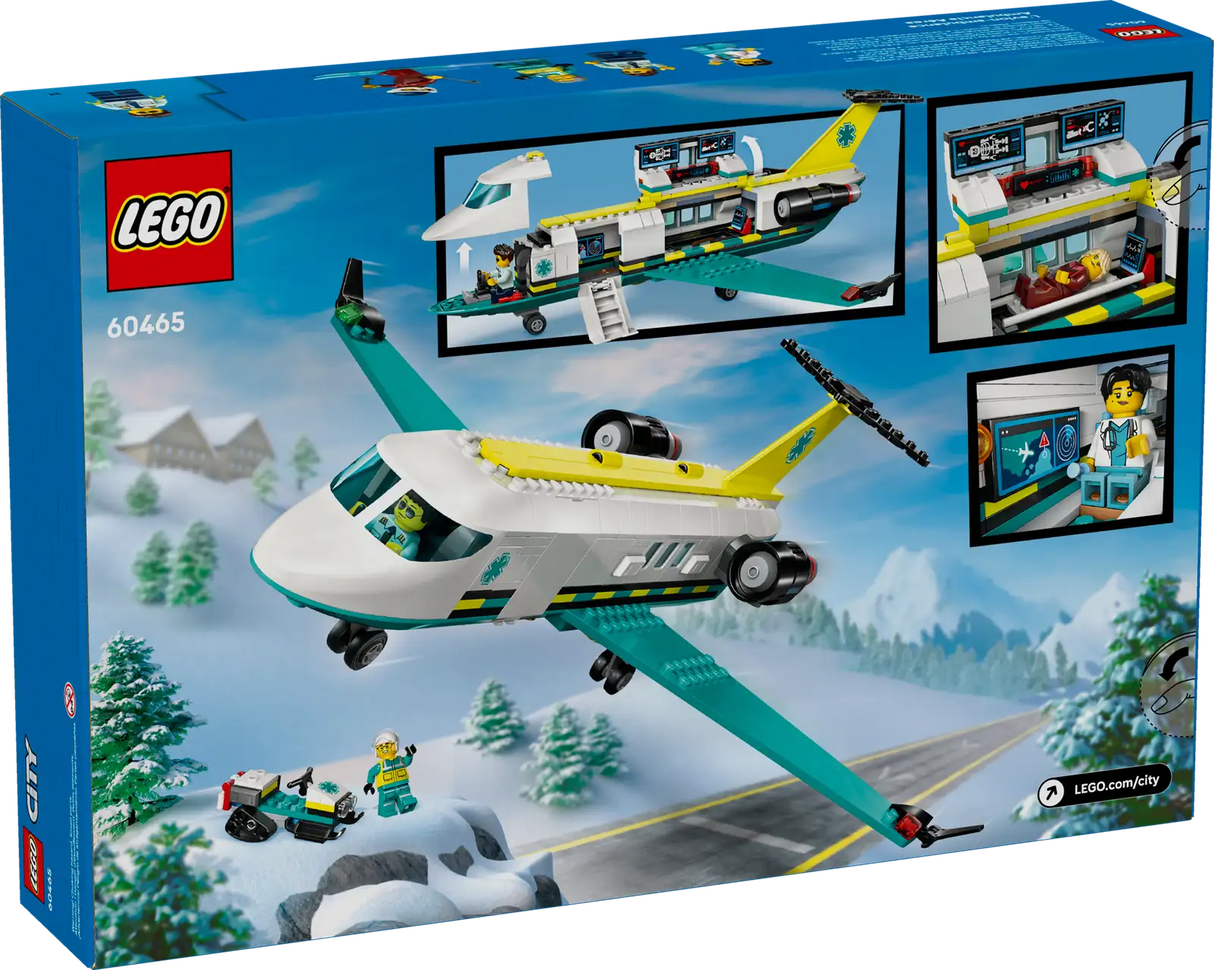 Emergency Air Ambulance Airplane
