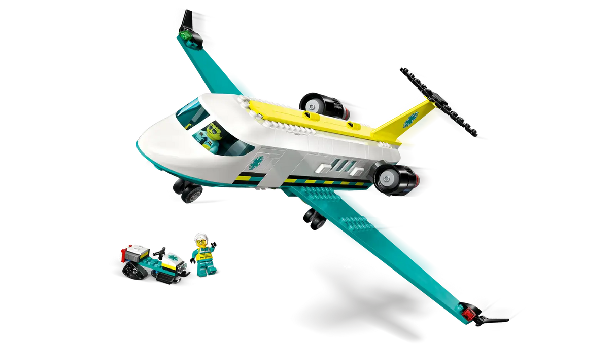Emergency Air Ambulance Airplane