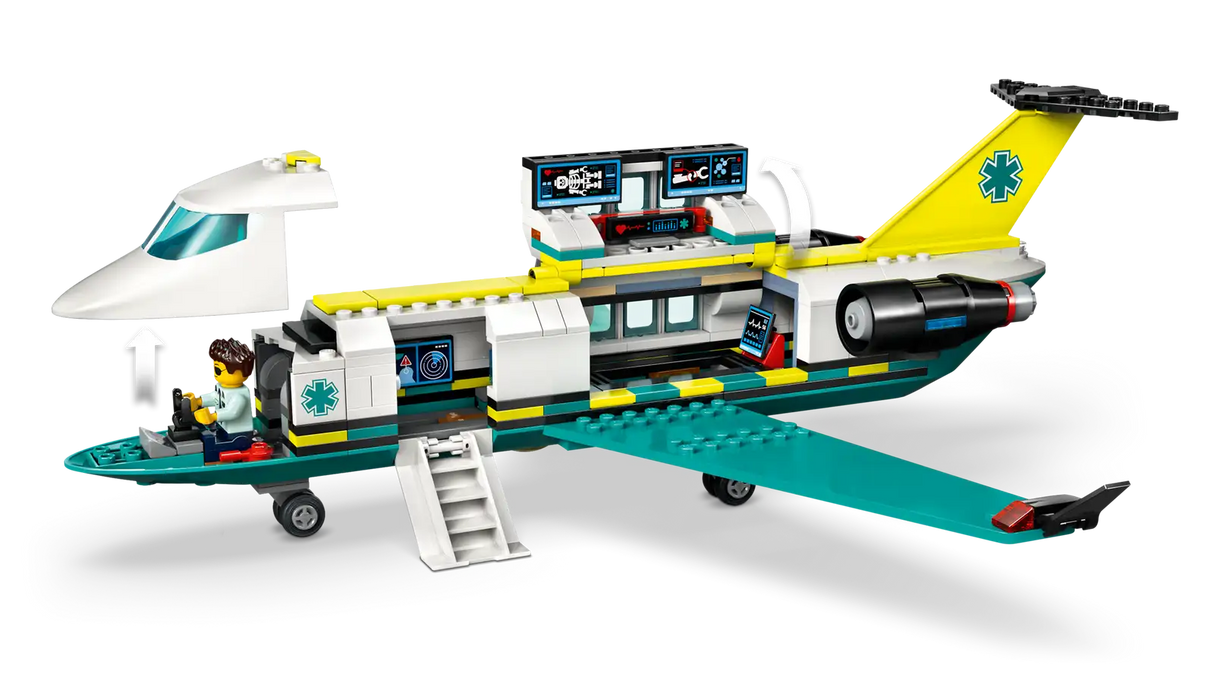 Emergency Air Ambulance Airplane