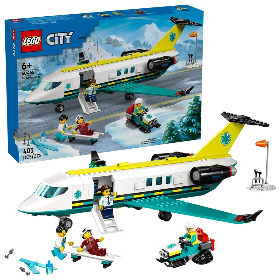 Emergency Air Ambulance Airplane