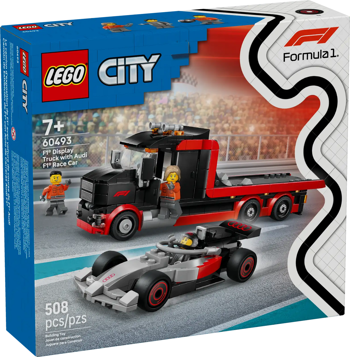 F1® Display Truck with Audi F1® Race Car
