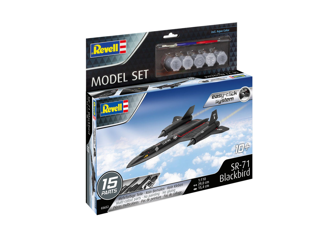 Model Set Lockheed SR-71 Blackbird easy-click-syst
