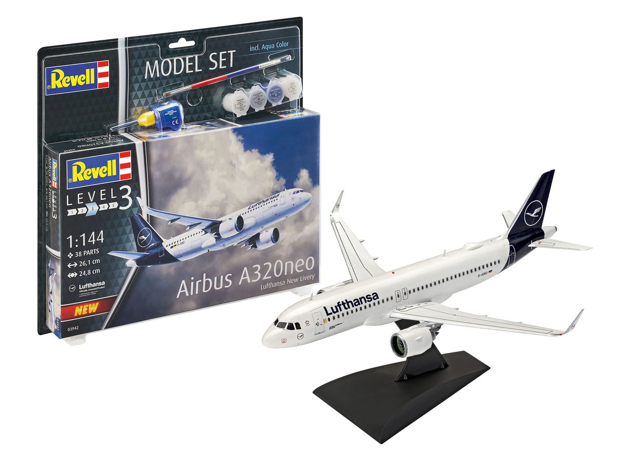 Model Set Airbus A320neo Lufthansa "New Livery"