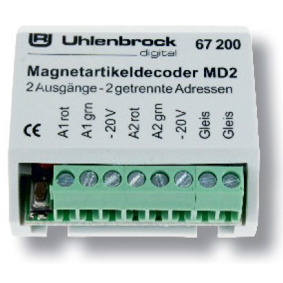 MD2 Magnetic article decoder