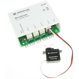 Servo decoder with relay