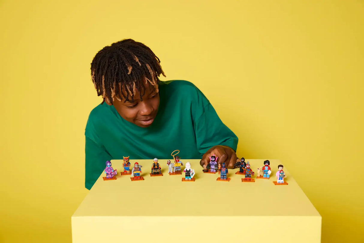Spider-Man: Across the Spider-Verse Collectible Minifigures – Complete collection of all 12 minifigures