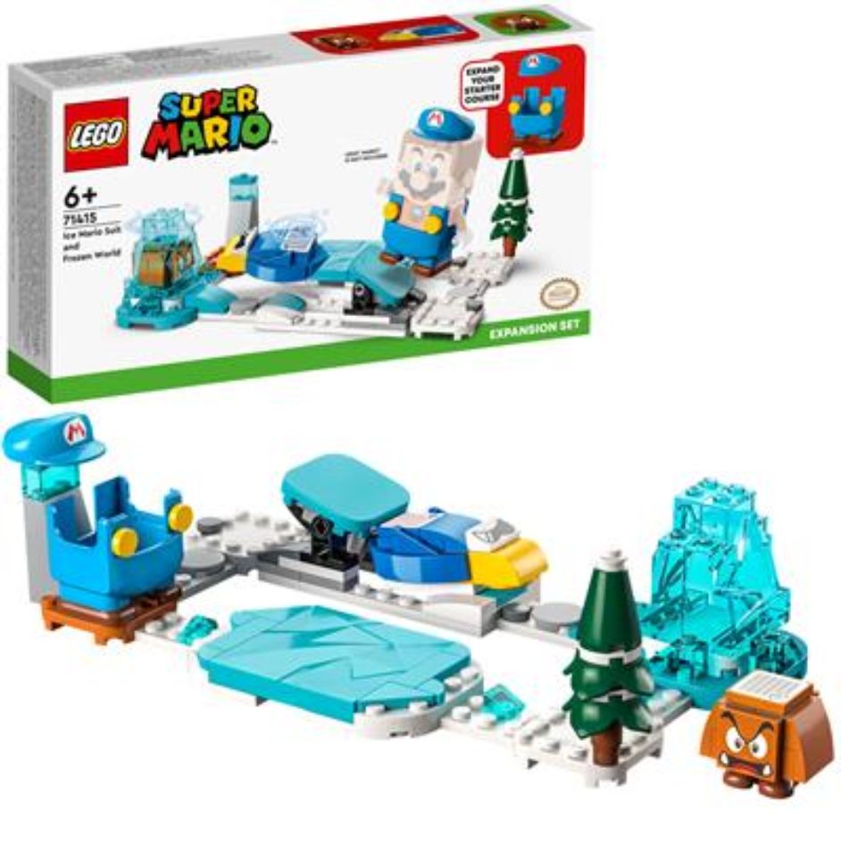 Ice Mario Suit and Frozen World Expension set