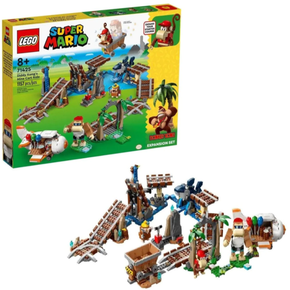Diddy Kong's Mine Cart Ride Expansion Set