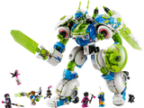 Mateo and Z-Blob the Knight Battle Mech