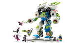 Mateo and Z-Blob the Knight Battle Mech