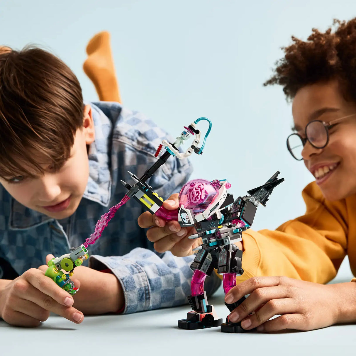 Mateo vs. Cyber Brain Mech