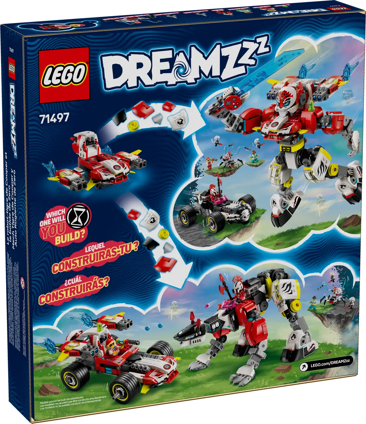 Cooper's Tiger Mech &amp; Zero's Hot Rod Car