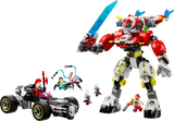 Cooper's Tiger Mech &amp; Zero's Hot Rod Car