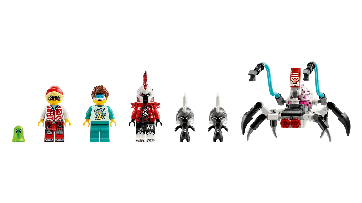 Cooper's Tiger Mech &amp; Zero's Hot Rod Car