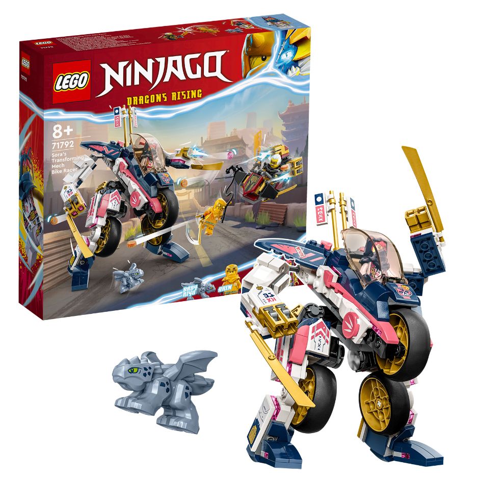 Sora’s Transforming Mech Bike Racer